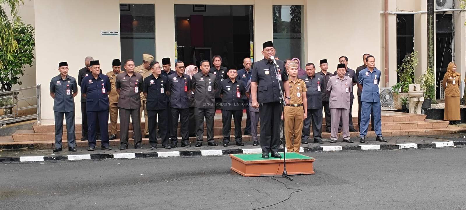 Apel Pagi Bersama Bupati Grobogan