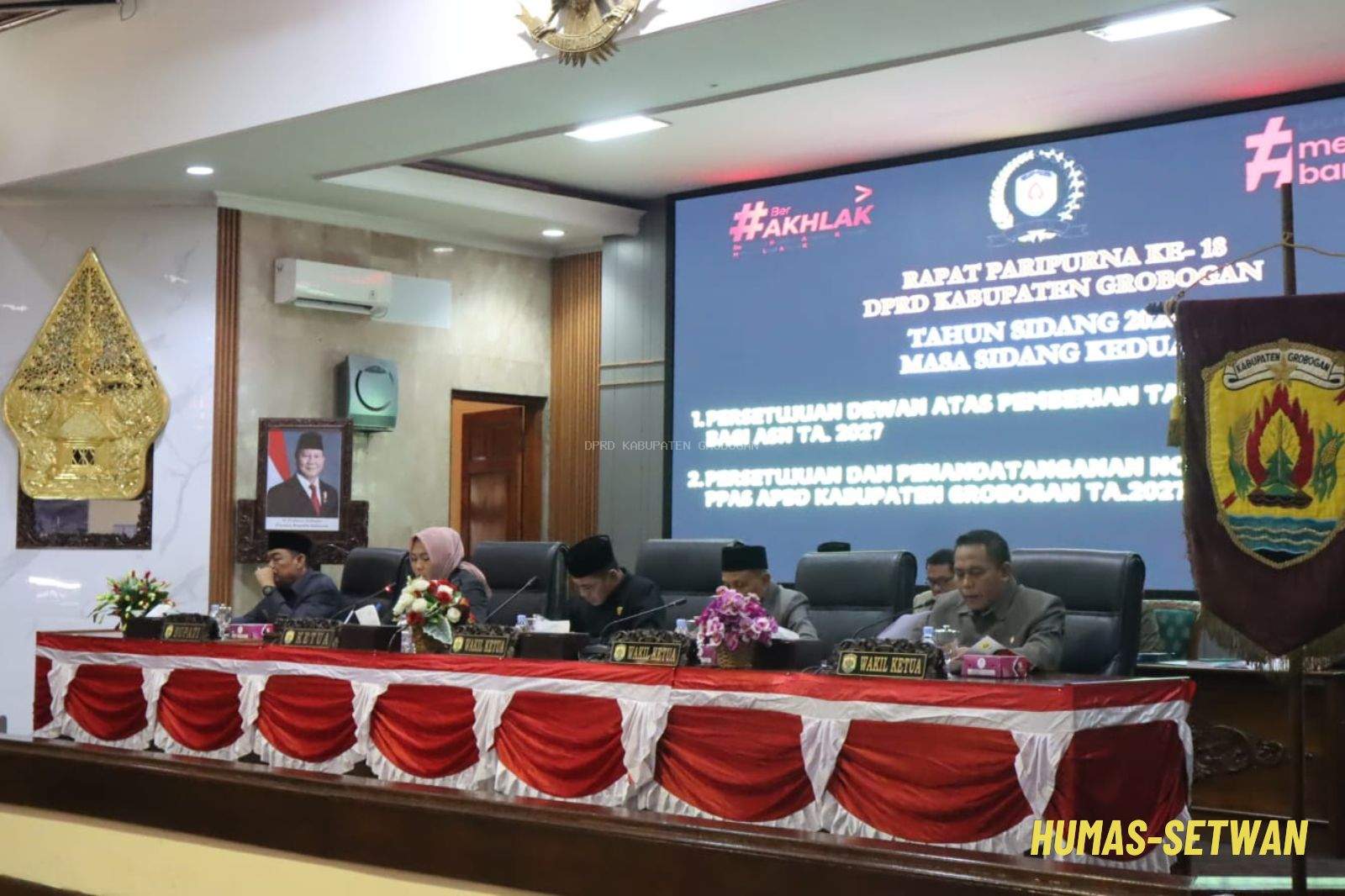 DPRD Grobogan Setujui Tambahan Penghasilan ASN dan Nota Kesepakatan KUA-PPAS APBD 2027