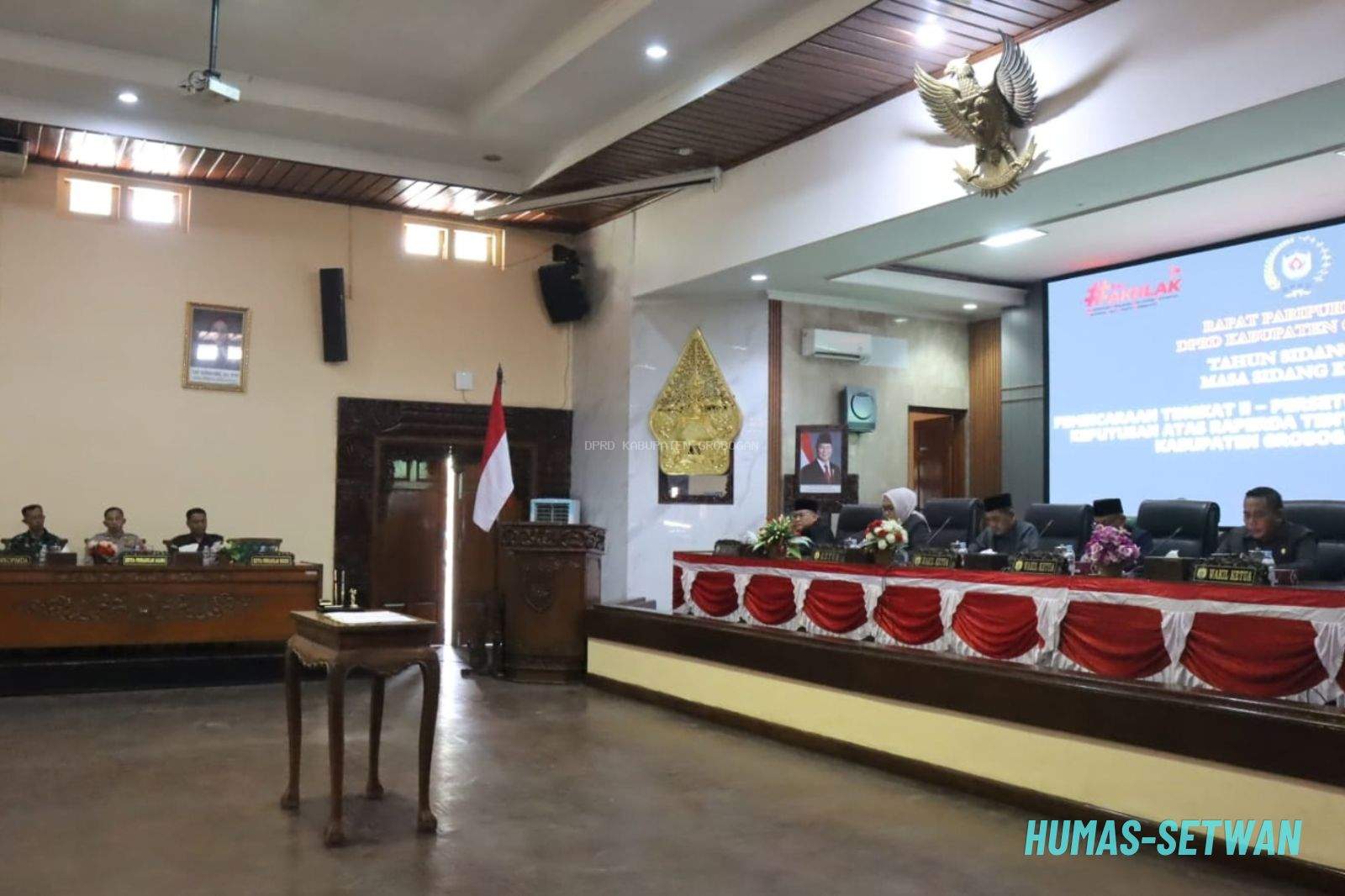 DPRD Kabupaten Grobogan Setujui Raperda Perubahan APBD TA 2026 Menjadi Perda Dalam Rapat Paripurna Ke-28